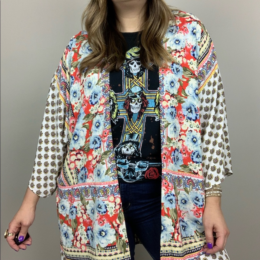 Dream In Color Kimono Umgee Plus Size XL - Picture 8 of 8